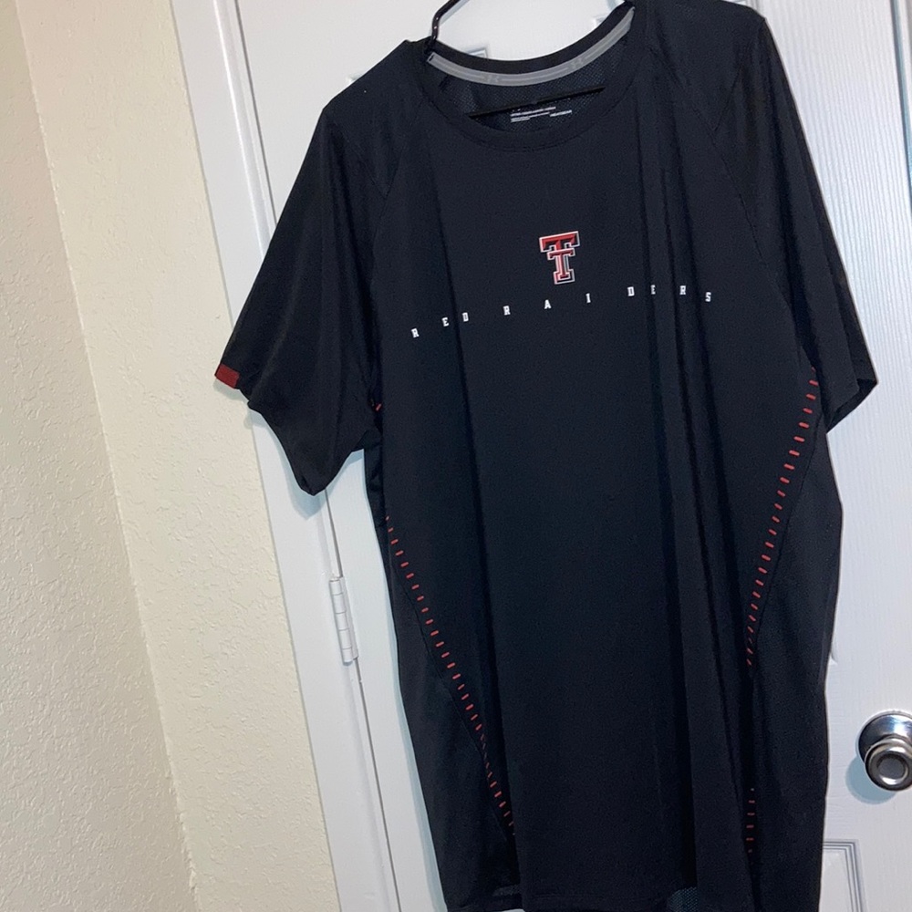 3XL Red Raiders under Armour tee